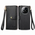 Love Zipper Lanyard Leather Phone Case, For Xiaomi Redmi Note 14 Pro 5G, For Xiaomi Redmi A3 4G, For Xiaomi Redmi Note 13 Pro 4G - Image 5