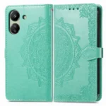 Mandala Flower Embossed Leather Phone Case, For Xiaomi Redmi 13C, For Xiaomi Redmi Note 13 Pro+, For Xiaomi Redmi 12 5G - Image 3