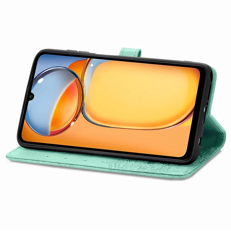 SYA002382404A_3.webp Mandala Flower Embossed Leather Phone Case, For Xiaomi Redmi 13C, For Xiaomi Redmi Note 13 Pro+, For Xiaomi Redmi 12 5G - Image 5