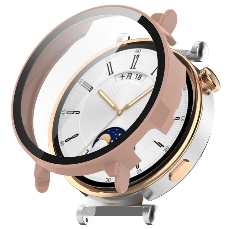 PC + Tempered Film Integrated Watch Protective Case