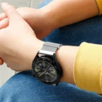 Milan Daul Magnetic Steel Mesh Watch Band - Image 6