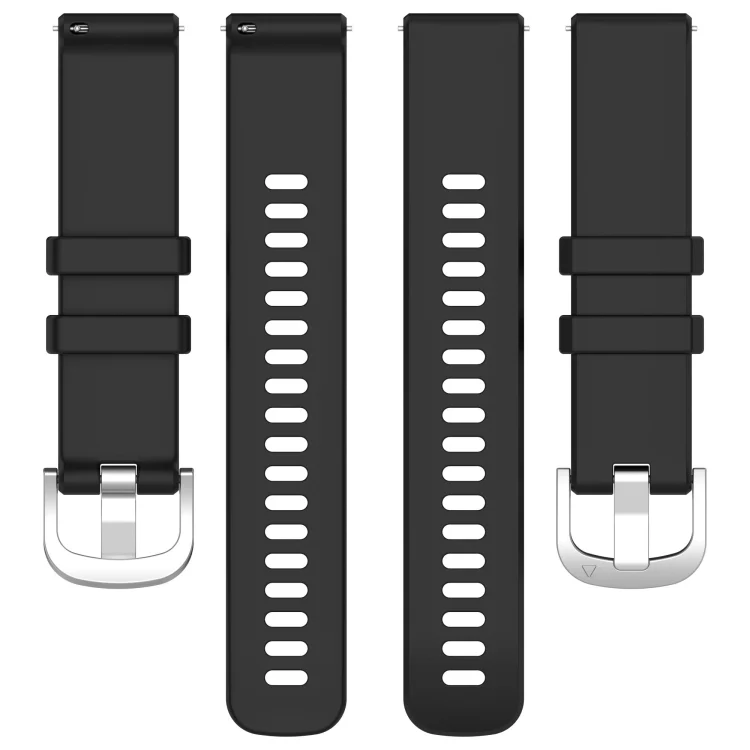 SYA0023859_B2.webp Liquid Glossy Silver Buckle Silicone Watch Band - Image 3