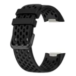 Solid Color Breathable Sports Silicone Watch Band - Image 5