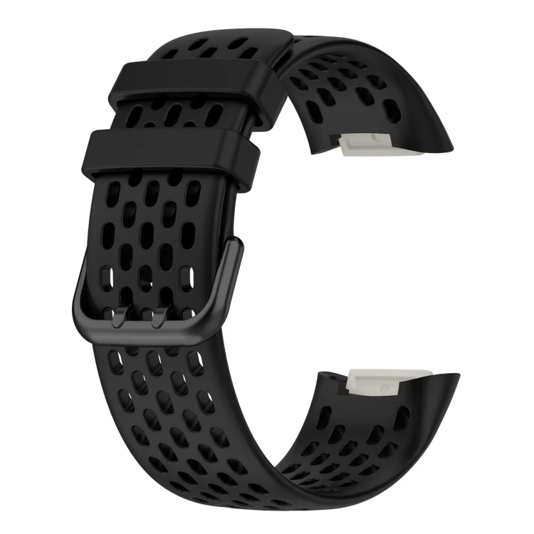 SYA002387801A_2.webp Solid Color Breathable Sports Silicone Watch Band - Image 5