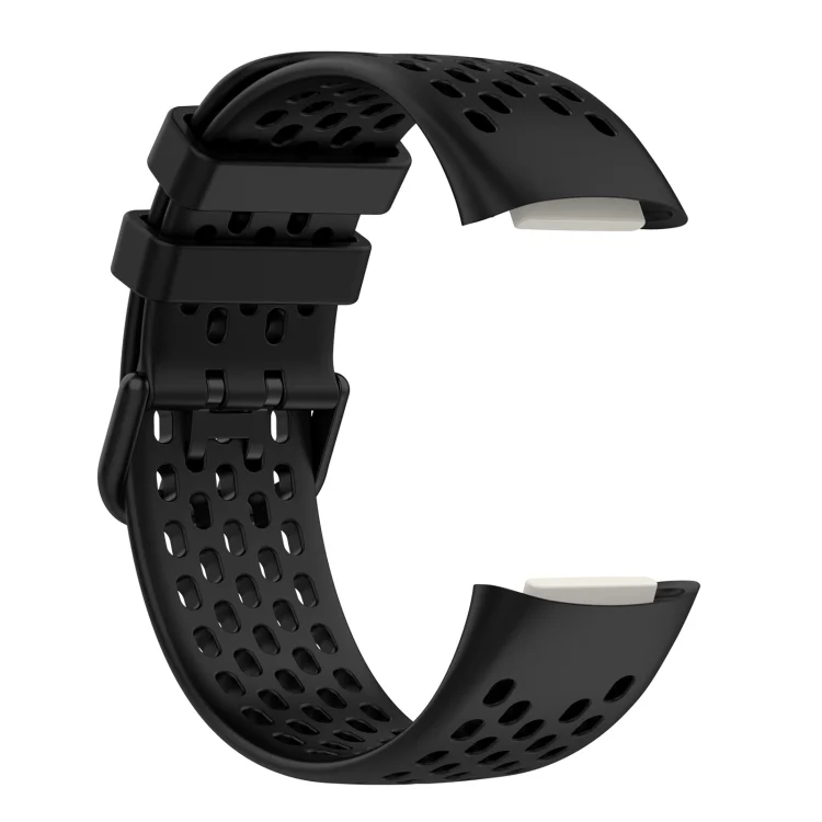 SYA002387801A_3.webp Solid Color Breathable Sports Silicone Watch Band - Image 6