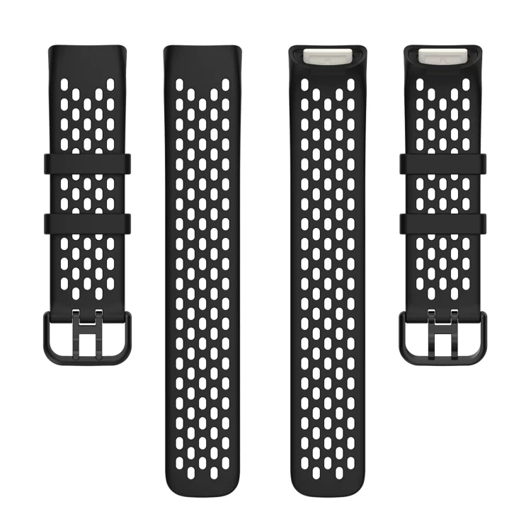 SYA002387801A_4.webp Solid Color Breathable Sports Silicone Watch Band - Image 7