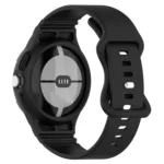 Leather Texture Silicone Integrated Watch Band - Image 5