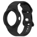 Leather Texture Silicone Integrated Watch Band - Image 6