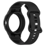 Leather Texture Silicone Integrated Watch Band - Image 7