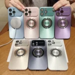 Large Window Diamond Magnifier Magnetic Phone Case, For iPhone 13, For iPhone 12 - Image 2