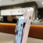 Large Window Diamond Magnifier Magnetic Phone Case, For iPhone 13, For iPhone 12 - Image 5
