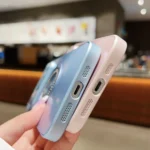 Large Window Diamond Magnifier Magnetic Phone Case, For iPhone 13, For iPhone 12 - Image 6