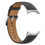 Top Layer Leather Embossed Sewing Watch Band - Image 7
