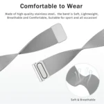 Milan Dual Mmagnetic Steel Mesh Watch Band - Image 4
