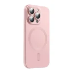 ENKAY MagSafe Matte TPU Phone Case with Lens Film, For iPhone 15 Pro Max, For iPhone 15 Pro