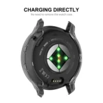 ENKAY Hat-Prince Full Coverage Transparent TPU Watch Case with Screen Protection - Image 4