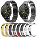 Three Bead Stainless Steel Metal Watch Band - Image 2