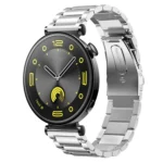 Three Bead Stainless Steel Metal Watch Band