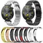Three Bead Stainless Steel Metal Watch Band - Image 2