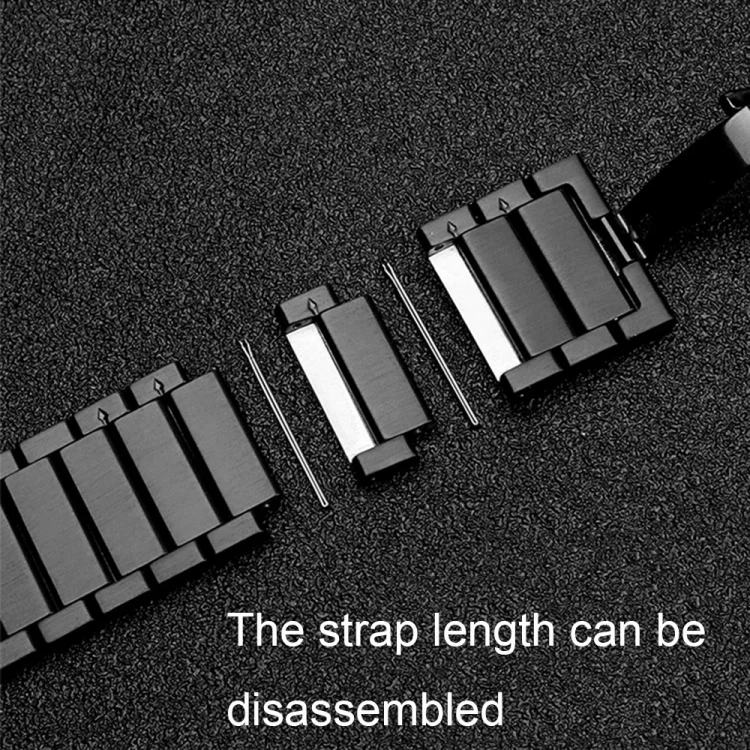 SYA0024017_B4.webp One Bead Butterfly Buckle Stainless Steel Metal Watch Band - Image 5