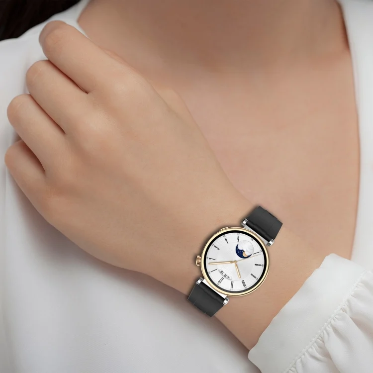 SYA0024157_B5.webp Official Steps Style Silver Buckle Silicone Watch Band - Image 6