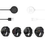 Smart Watch Magnetic Suction Integrated Charging Cable, Length: 1m - Image 3