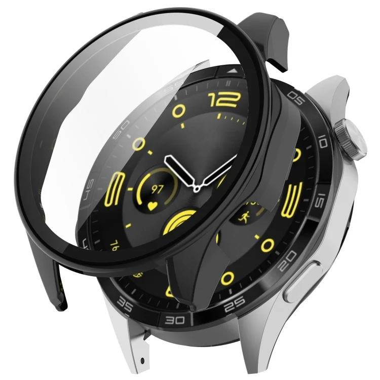 PC+Tempered Glass Integrated Smart Watch Case