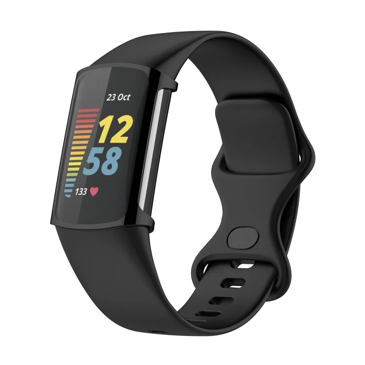 SYA002422701A_4.webp For Fitbit Charge 6 / 5 TPU Shell + Film Integrated Watch Protective Case - Image 10
