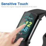 For Fitbit Charge 6 / 5 TPU Shell + Film Integrated Watch Protective Case - Image 3