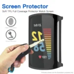 For Fitbit Charge 6 / 5 TPU Shell + Film Integrated Watch Protective Case - Image 4