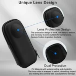 For Insta360 X3 / ONE X / X2 Thumb Camera Body Cover PU Protective Storage Bag - Image 3