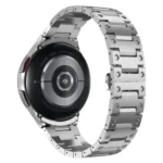 Dual Circle Curved Connection Stainless Steel Watch Band - Image 3