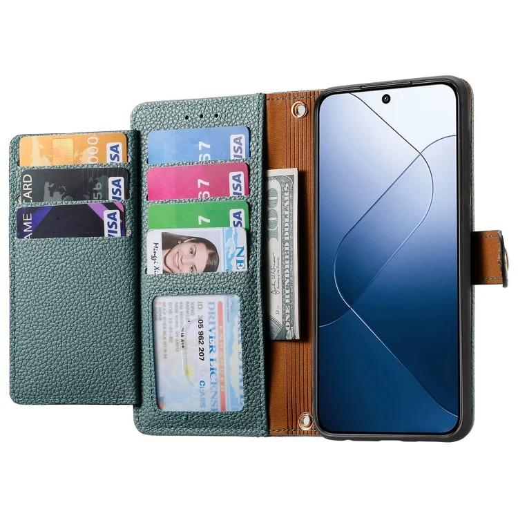 SYA002437304A_2.webp Love Zipper Lanyard Leather Phone Case, For Xiaomi 14 Pro, For Xiaomi 14, For Xiaomi Redmi 13C - Image 5