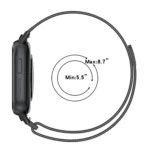 Milan Magnetic Steel Mesh Watch Band - Image 4