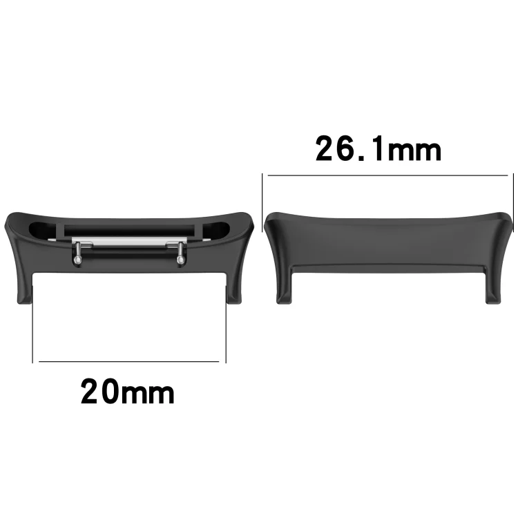 SYA0024403_B2.webp For Honor Watch 4 TMA-L19 1 Pair Metal Watch Band Connector - Image 3