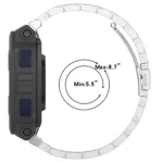 Three Beads Stainless Steel Watch Band - Image 2