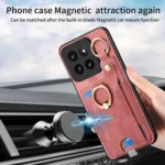 Retro Skin-feel Ring Card Bag Phone Case with Hang Loop, For Xiaomi 14 Pro, For Xiaomi 14, For Xiaomi Redmi Note 13 Pro+ - Image 6
