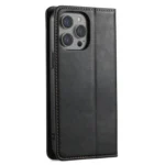 Suteni J02 Oil Wax Wallet Leather Phone Case, For iPhone 15 Pro Max, For iPhone 15 Pro, For iPhone 15 Plus, For iPhone 15 - Image 4