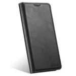 Suteni J02 Oil Wax Wallet Leather Phone Case, For iPhone 16 Pro Max, For iPhone 16 Pro, For iPhone 16 Plus, For iPhone 16 - Image 3