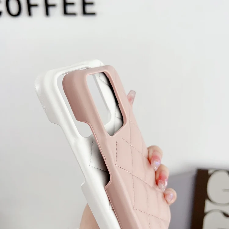 SYA002447202A_4.webp Rhombus All-inclusive Shockproof Phone Case, For Xiaomi 14 Pro, For Xiaomi 14 - Image 5