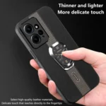 Magnetic Litchi Leather Back Phone Case with Holder, For Xiaomi Redmi Note 12 4G, For Xiaomi Civi 3, For Redmi Note 12 Pro 5G Global, For Xiaomi Redmi 12C, For Xiaomi Redmi K60 / K60 Pro... - Image 4