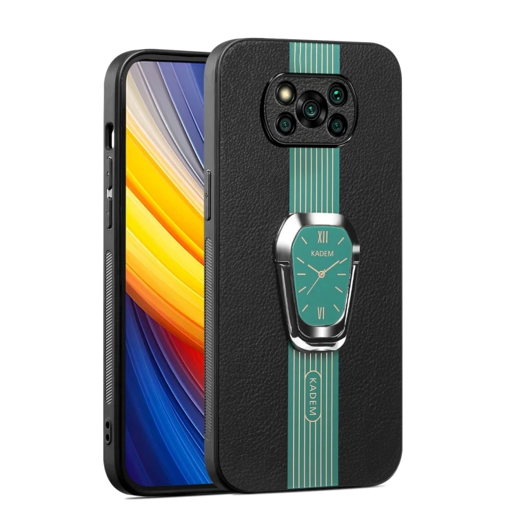 SYA002447829A.webp Magnetic Litchi Leather Back Phone Case with Holder, For Xiaomi Poco X3 / X3 Pro, For Xiaomi Redmi 9C, For Xiaomi Mi CC9 Pro - Image 1