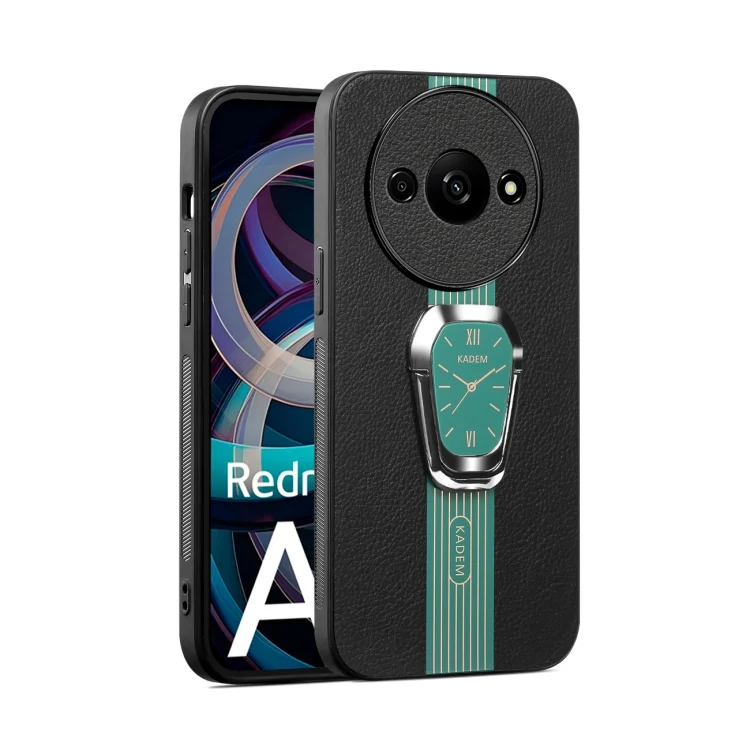 Magnetic Litchi Leather Back Phone Case with Holder, For Xiaomi Redmi A3, For Xiaomi 14 Ultra, For Xiaomi Redmi Note 13 / 13 Pro, For Xiaomi Redmi Note 13 Pro+, For Xiaomi Redmi K60 Ultra...