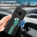 Magnetic Litchi Leather Back Phone Case with Holder, For Xiaomi Redmi A3, For Xiaomi 14 Ultra, For Xiaomi Redmi Note 13 / 13 Pro, For Xiaomi Redmi Note 13 Pro+, For Xiaomi Redmi K60 Ultra... - Image 2
