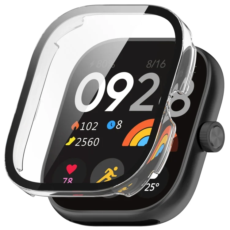 For Redmi Watch 4 Tempered Film Integrated PC Watch Protective Case