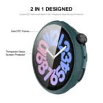 ENKAY Hat-Prince Full Coverage PC + Tempered Glass Film Integrated Watch Case - Image 2