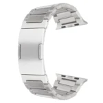 Stainless Steel H-Shaped Fold Buckle Watch Band, For Apple Watch SE 2023 44mm, For Apple Watch SE 2023 40mm, For Apple Watch Ultra 2 49mm, For Apple Watch Series 9 45mm, For Apple Watch Series 9 41mm - Image 7