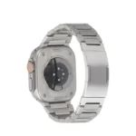 Stainless Steel H-Shaped Fold Buckle Watch Band, For Apple Watch Series 5 40mm, For Apple Watch Series 4 44mm, For Apple Watch Series 4 40mm, For Apple Watch Series 3 38mm... - Image 4