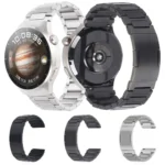 H-Shaped Folding Buckle Stainless Steel Metal Watch Band - Image 2