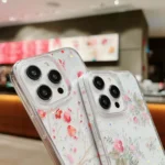 Spring Garden Epoxy TPU Phone Case, For iPhone 15 Pro Max, For iPhone 15 Pro, For iPhone 15 Plus - Image 5